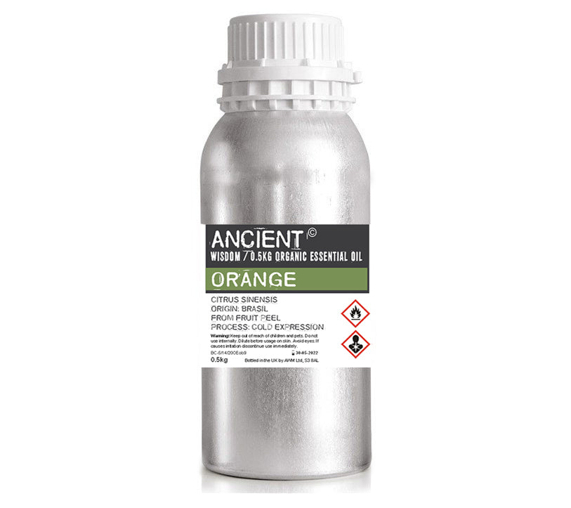 Orange Organic Essential Oil 0.5kg