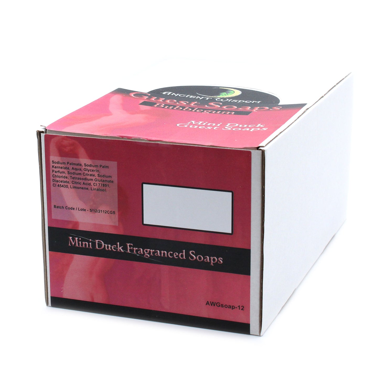 Pink Duck Guest Soap - Bubblegum (10 Pack)