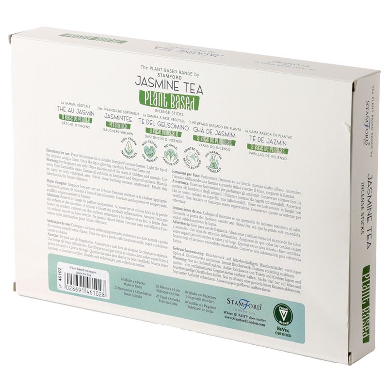 Plant Based Incense Sticks - Jasmine Tea