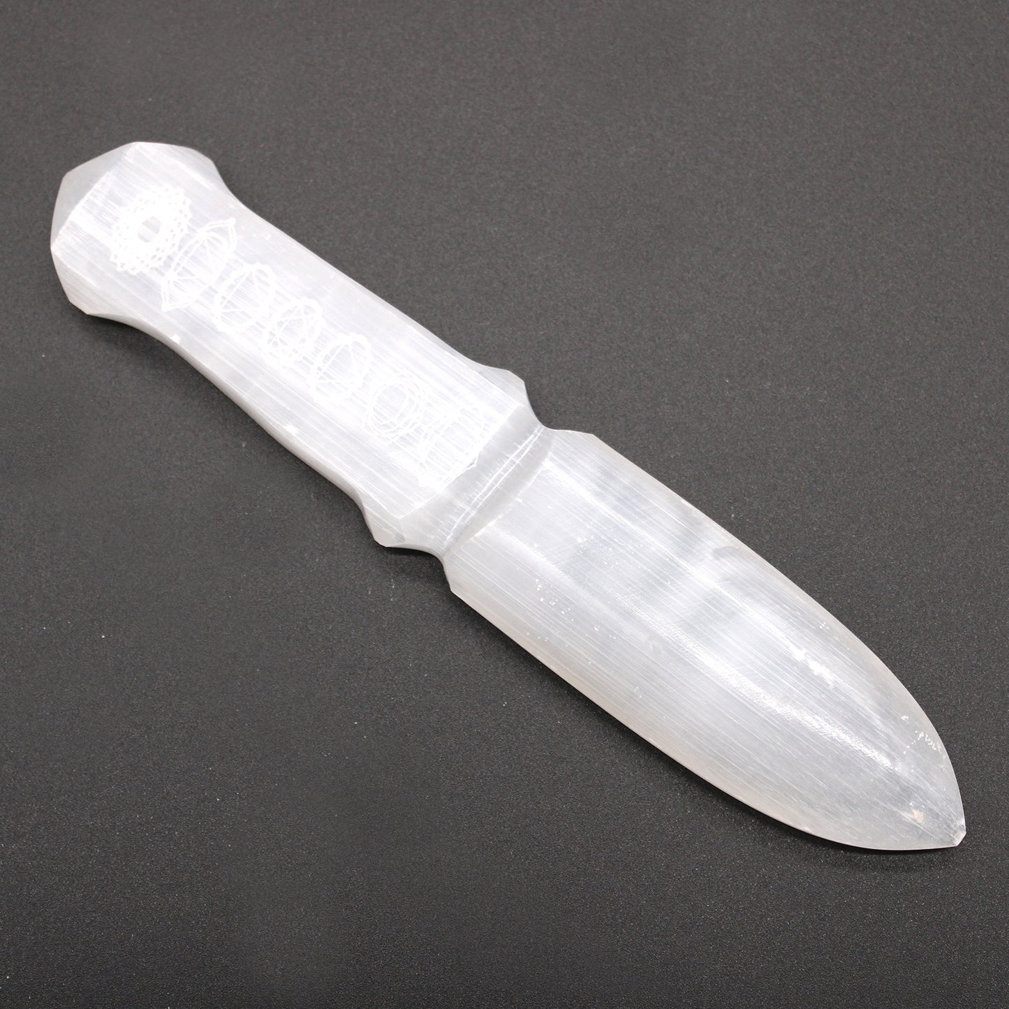 Selenite Ritual Knife - Chakra