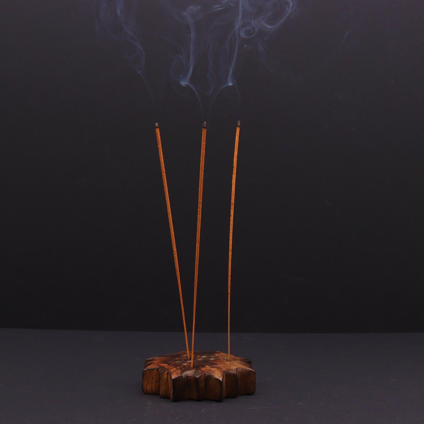 12 Pack Engraved and Brass Zodiac Sign Incense Burners - Sun