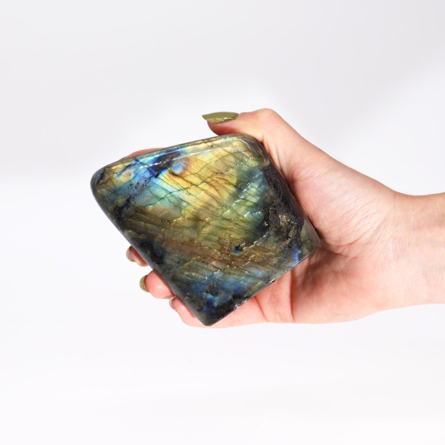Madagascar Labradorite Large Stones (approx 635-750gms 80-110mm)