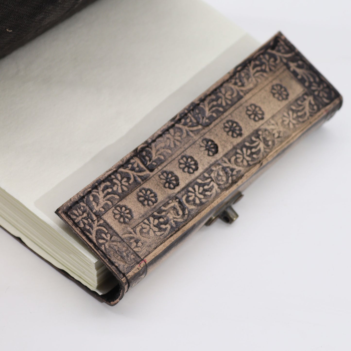 Two Dragons- Esoteric Notebook - Red Tan - 200 pages Stich Edge