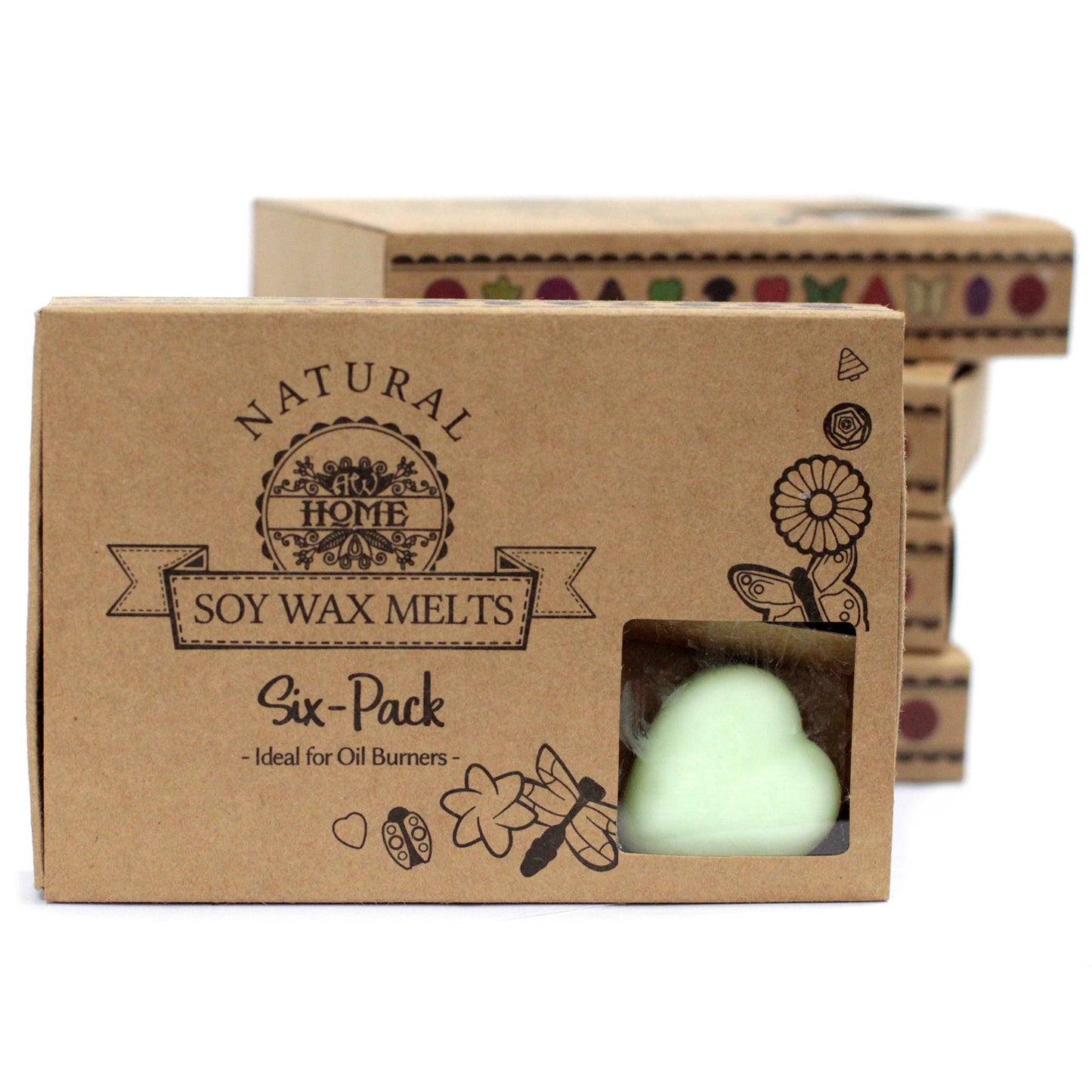 Gift Set of 6 Wax Melts - Mint & Menthol