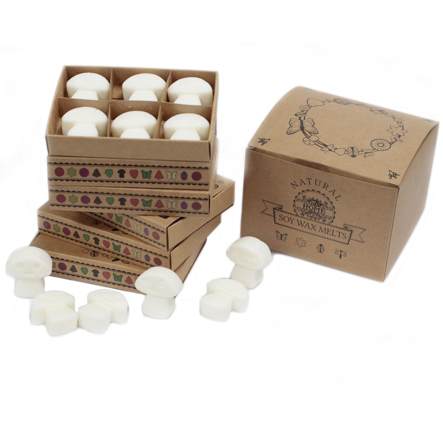 Gift Set of 6 Wax Melts - Cinnamon & Orange