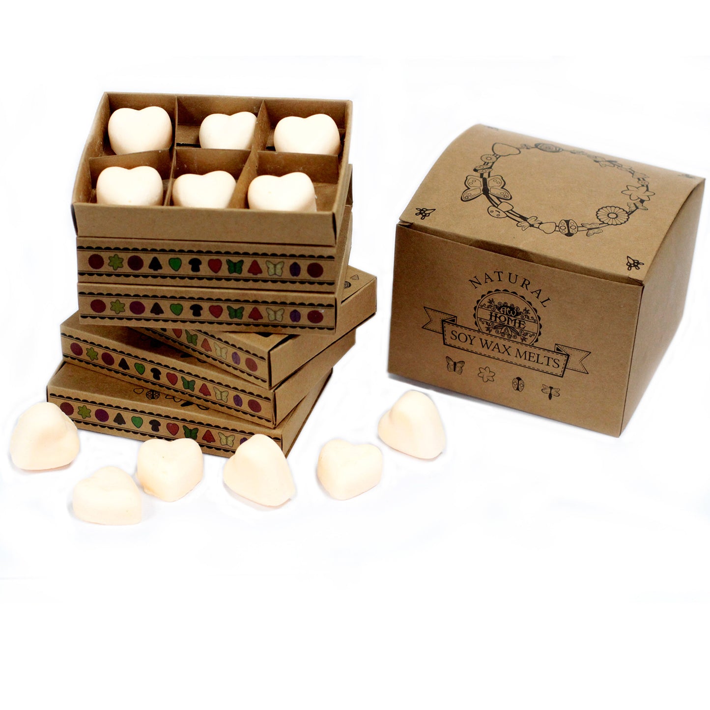 Gift Set of 6 Wax Melts - Cinnamon & Orange
