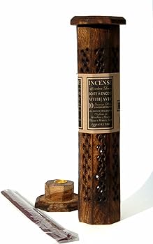 Octagonal Incense Ash Catcher Box (Including Incense)