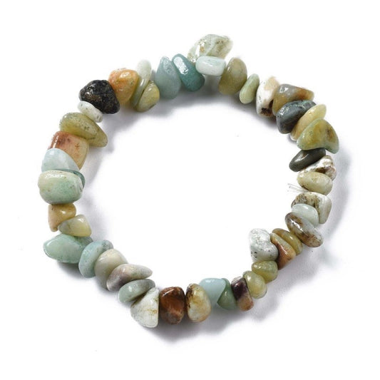 Amazonite Crystal Chip Bracelet