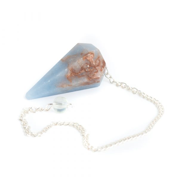 Angelite Pendulum (Faceted)