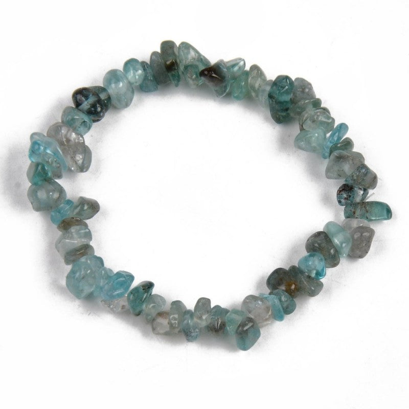 Apatite Crystal Chip Bracelet