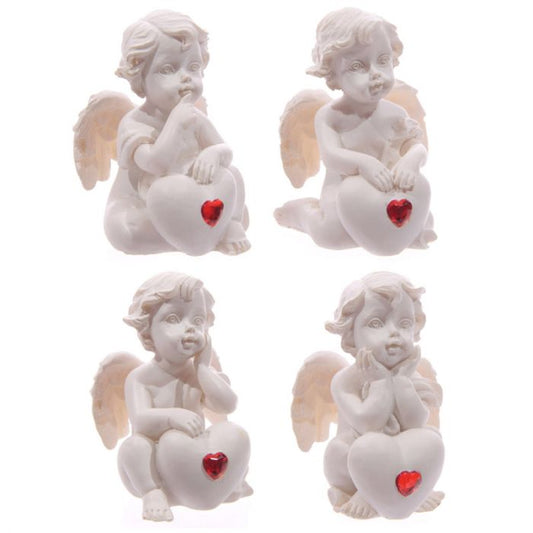 Heart of the Rose Cherub Figurine (Collectable)
