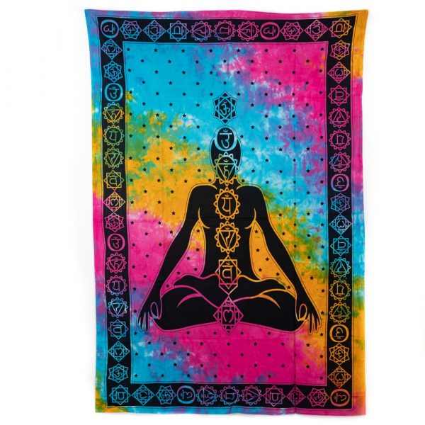 Chakra Cotton Tapestry (215 x 135 cm)