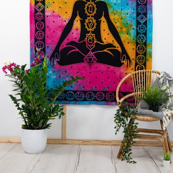 Chakra Cotton Tapestry (215 x 135 cm)