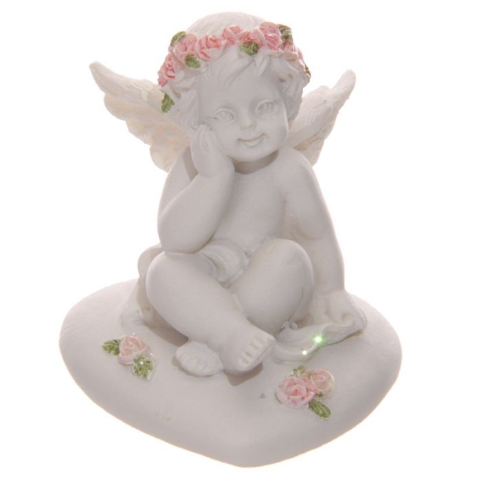 Cherub & Roses Figurine (Collectable)