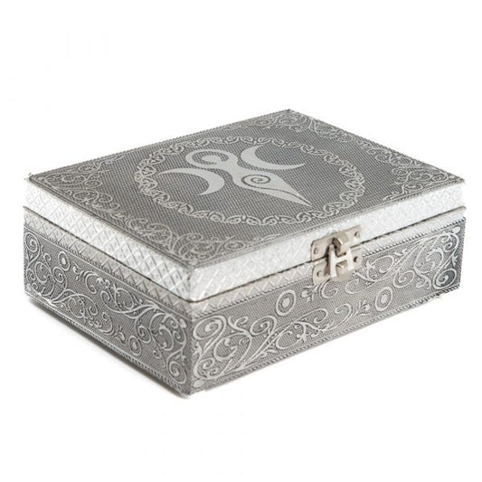Goddess Styled Oracle Card Box (Silver)