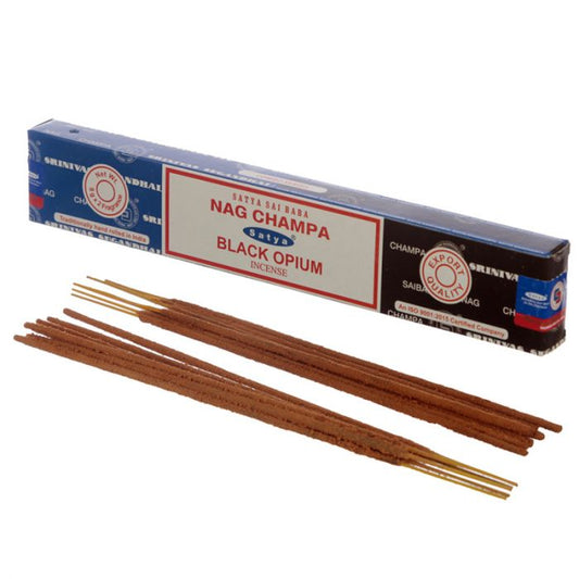 Nag Champa & Black Opium Blended Incense Sticks