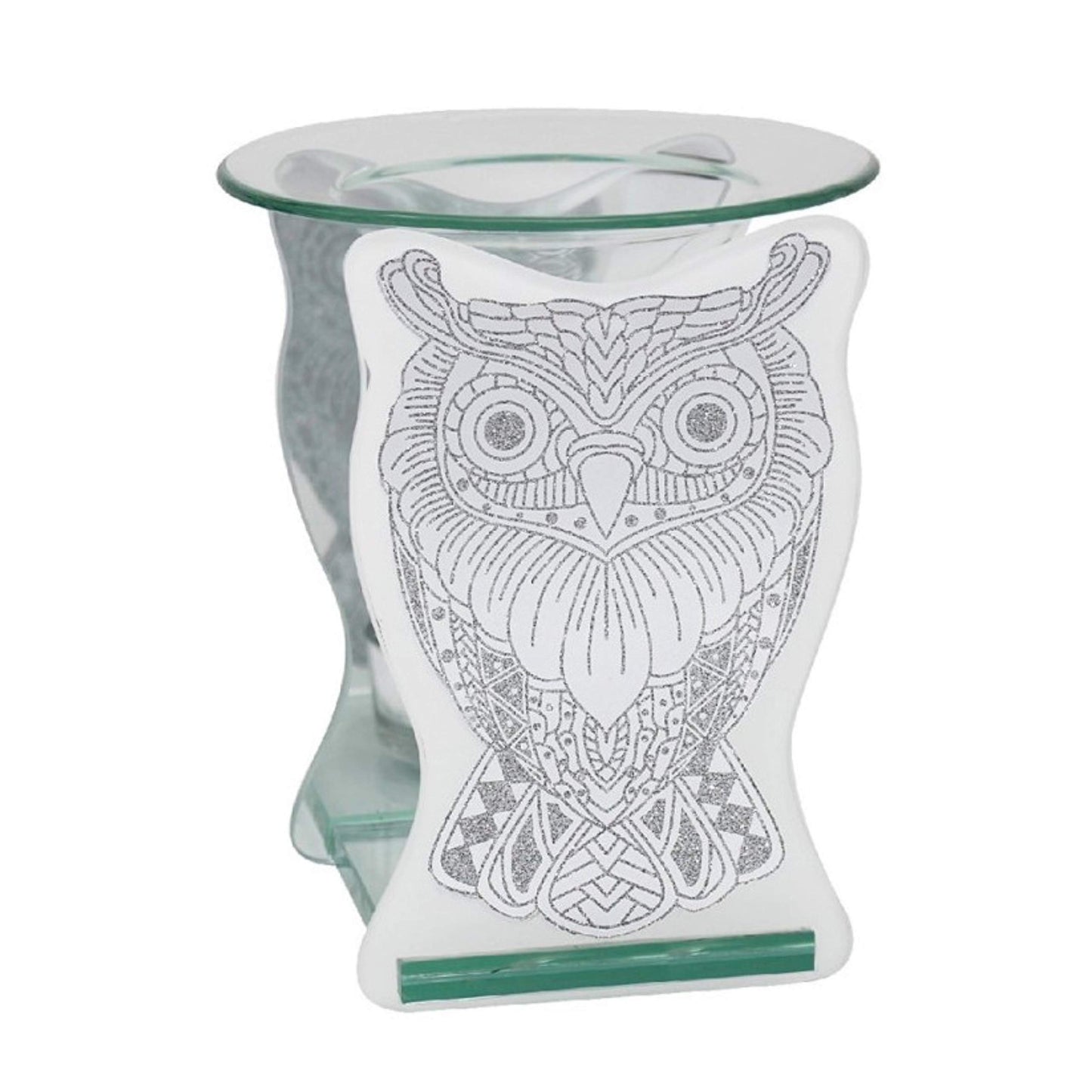 Owl Shaped Glass Oil Burner