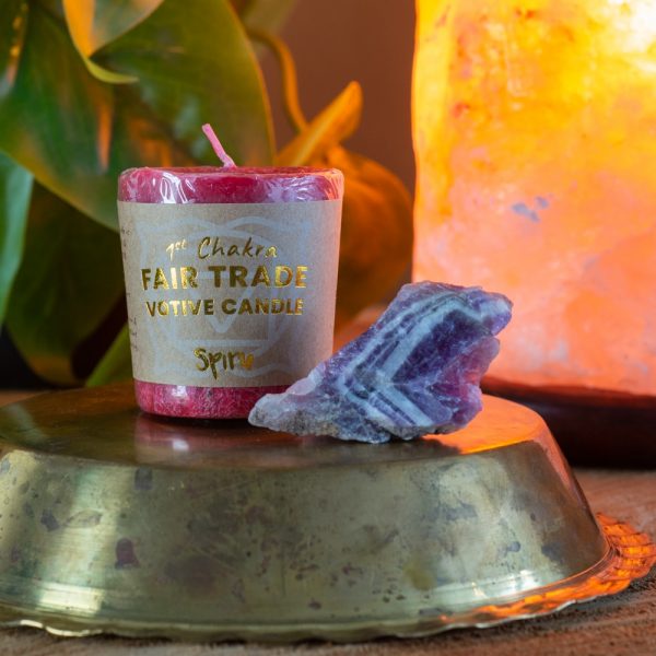 Root Chakra Votive Candle- FairTrade