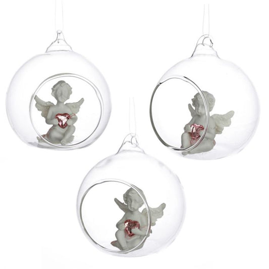 Cherub Glass Bauble (Collectable)