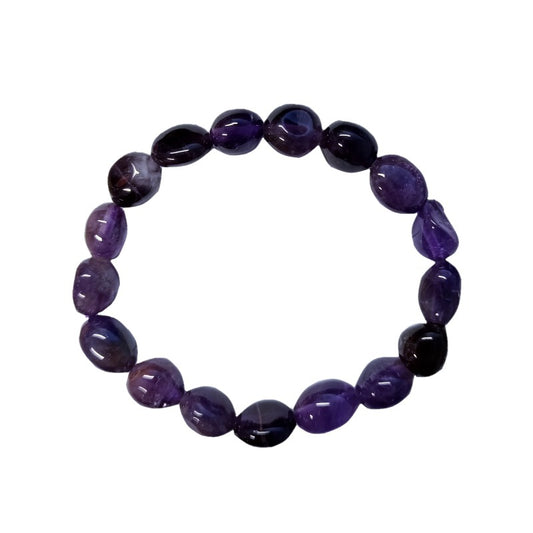 Amethyst Tumblestone Bracelet