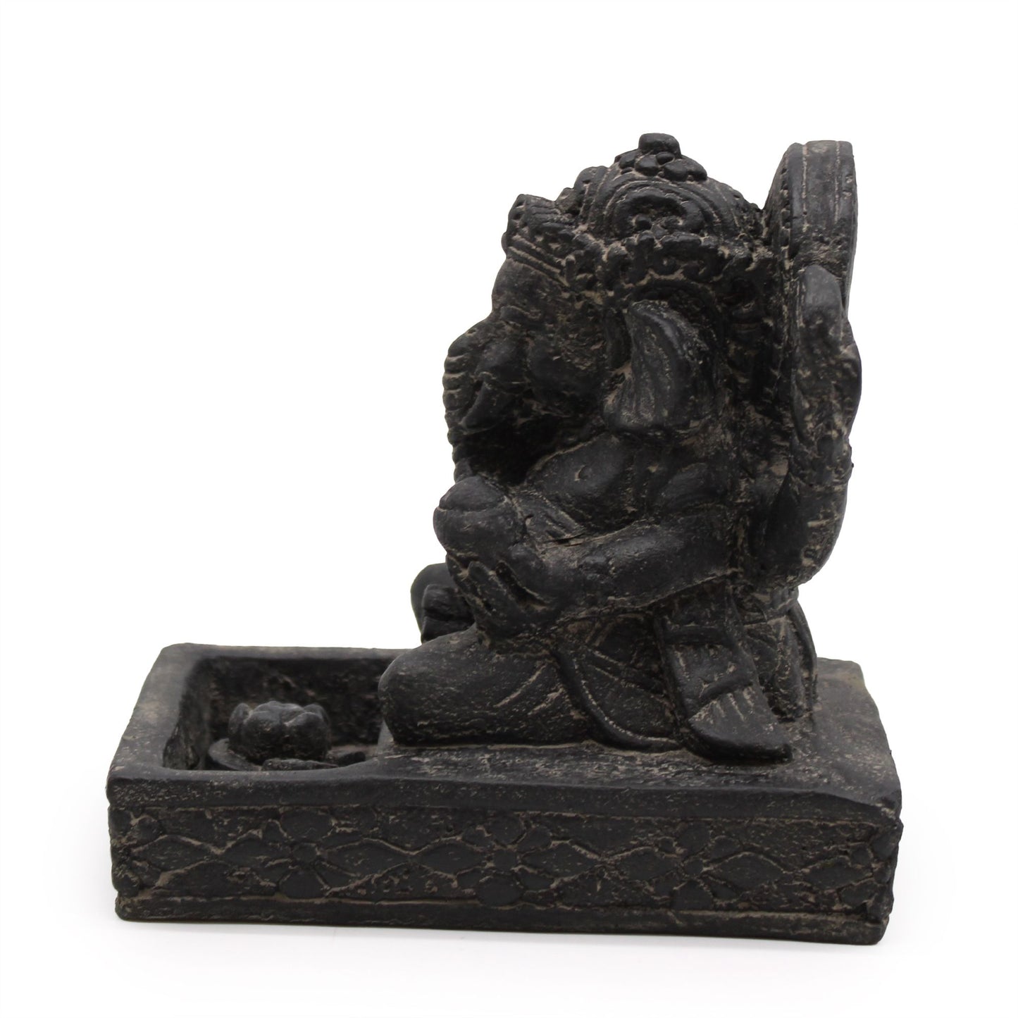 Ganesh Fengshui Incense Burner (black antique)