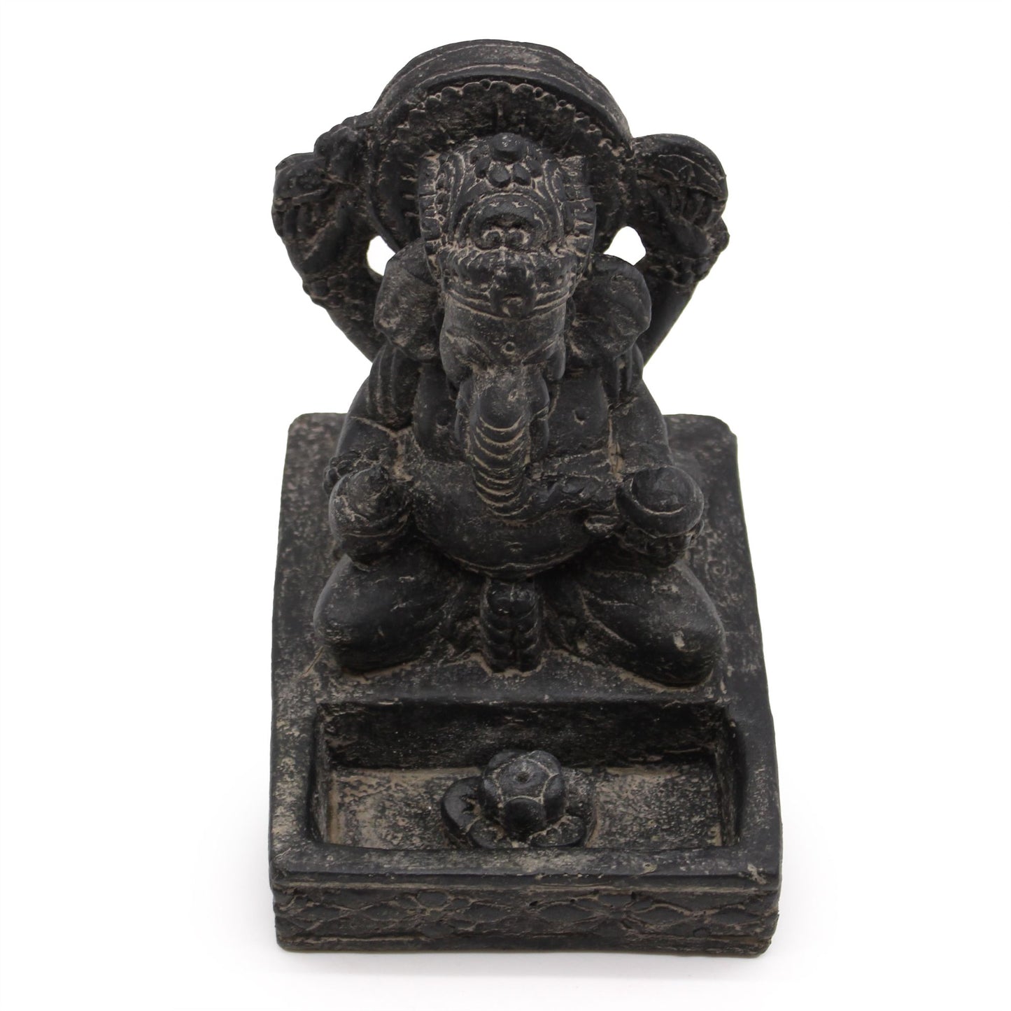Ganesh Fengshui Incense Burner (black antique)