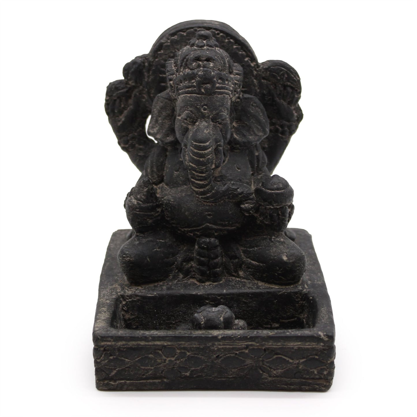 Ganesh Fengshui Incense Burner (black antique)