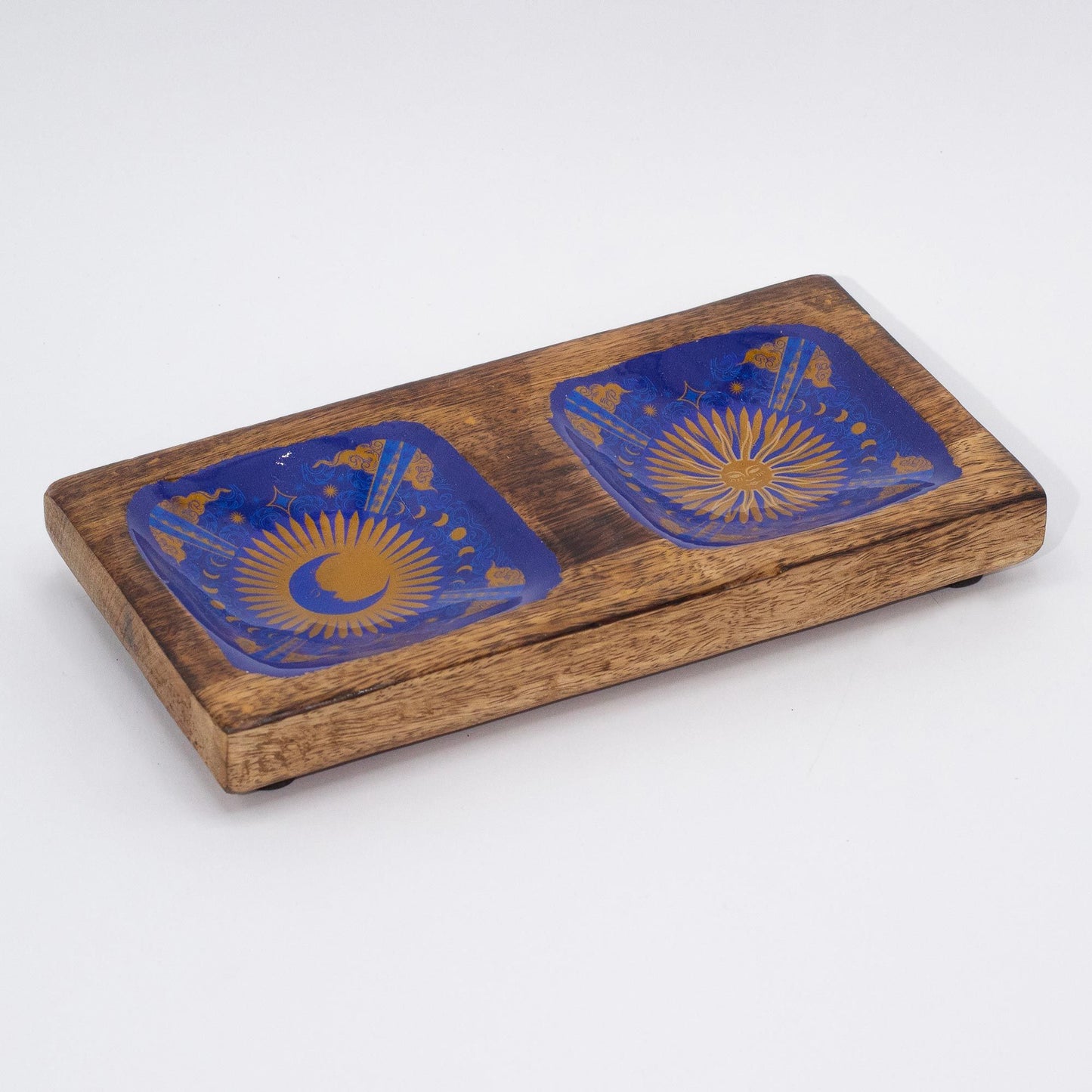 Double Trinket Tray 20x10x2.5cm