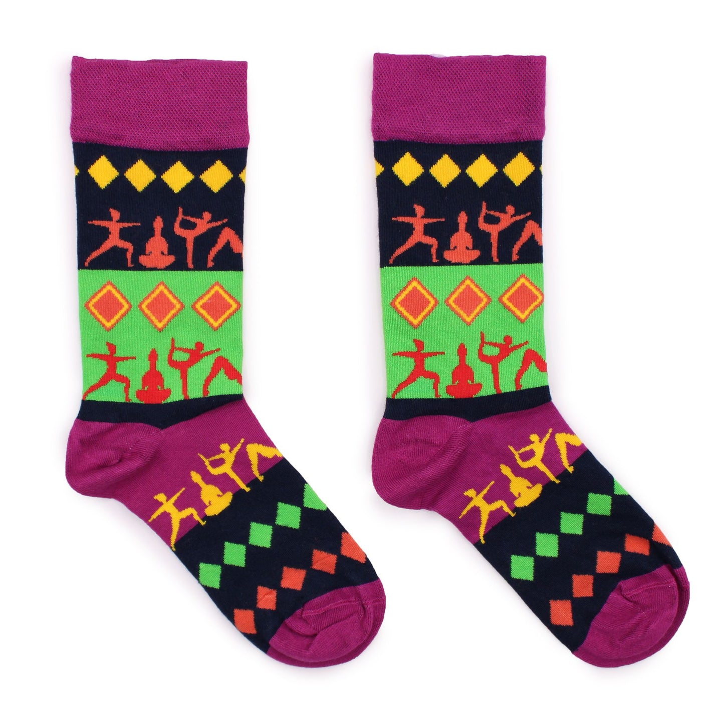 Hop Hare Bamboo Socks (36-40) - Yoga Poses