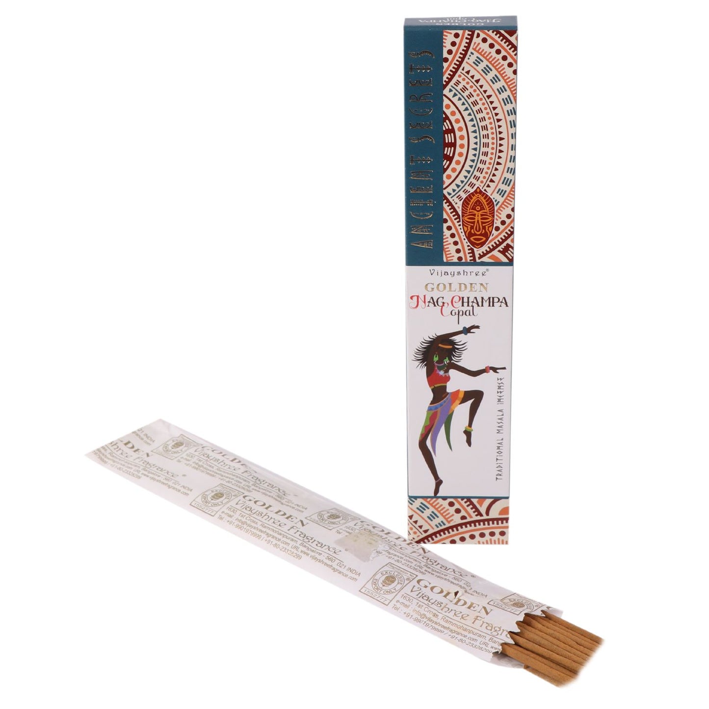 Golden Copal and Nag Champa Incense Sticks