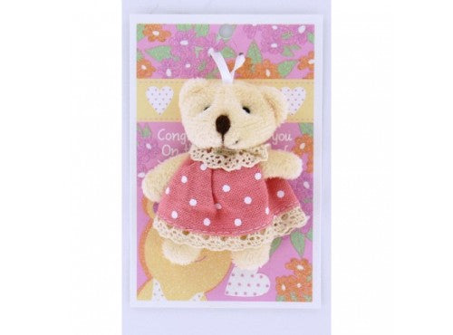Cuddles Soft Teddy Bear Gift - It's A Girl