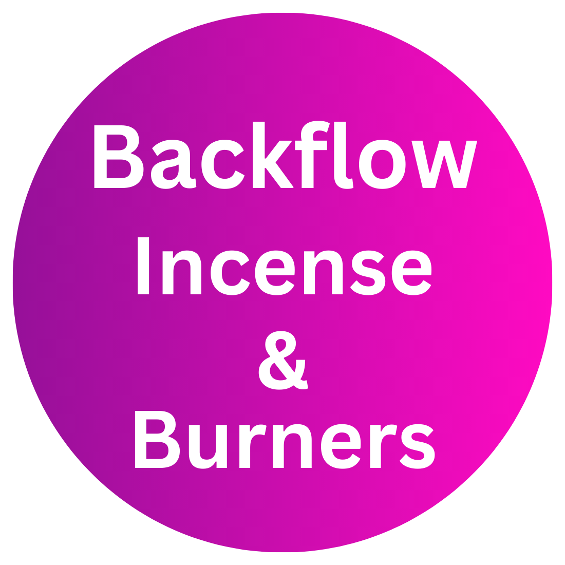 Backflow Incense & Burners