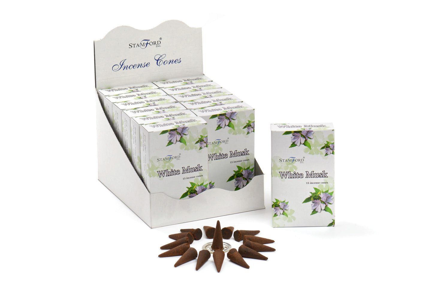 White Musk Incense Cones