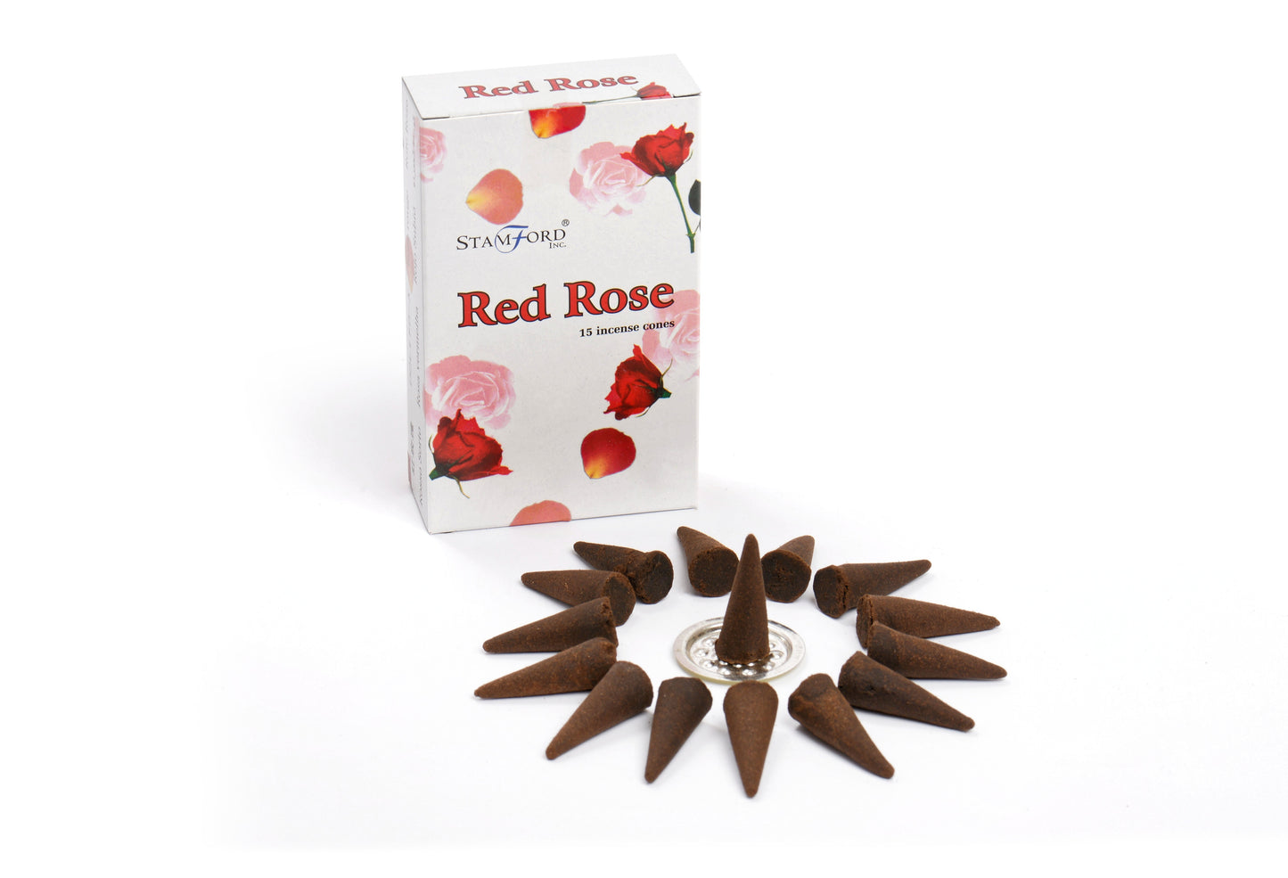 Red Rose Incense Cones