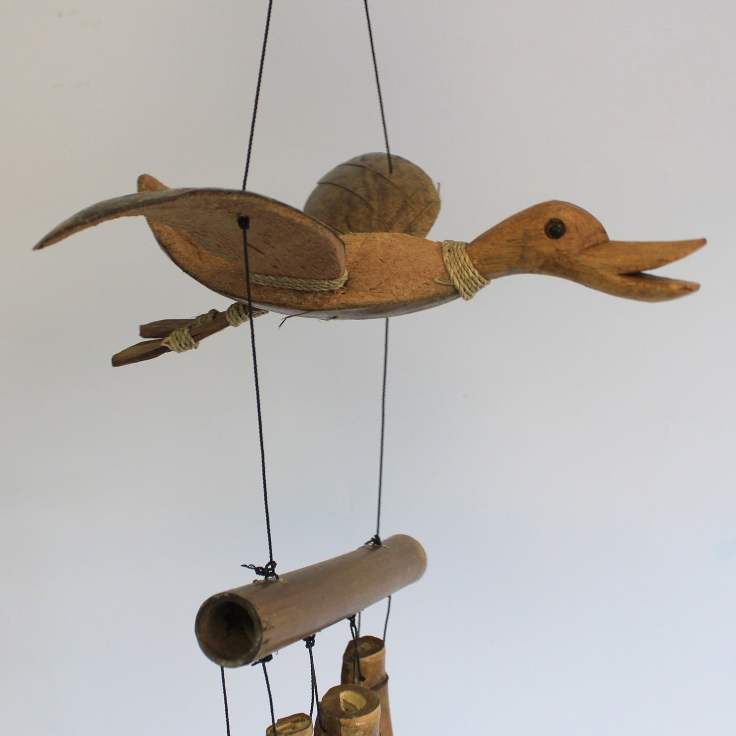 Coconut Wind Chime - Duck