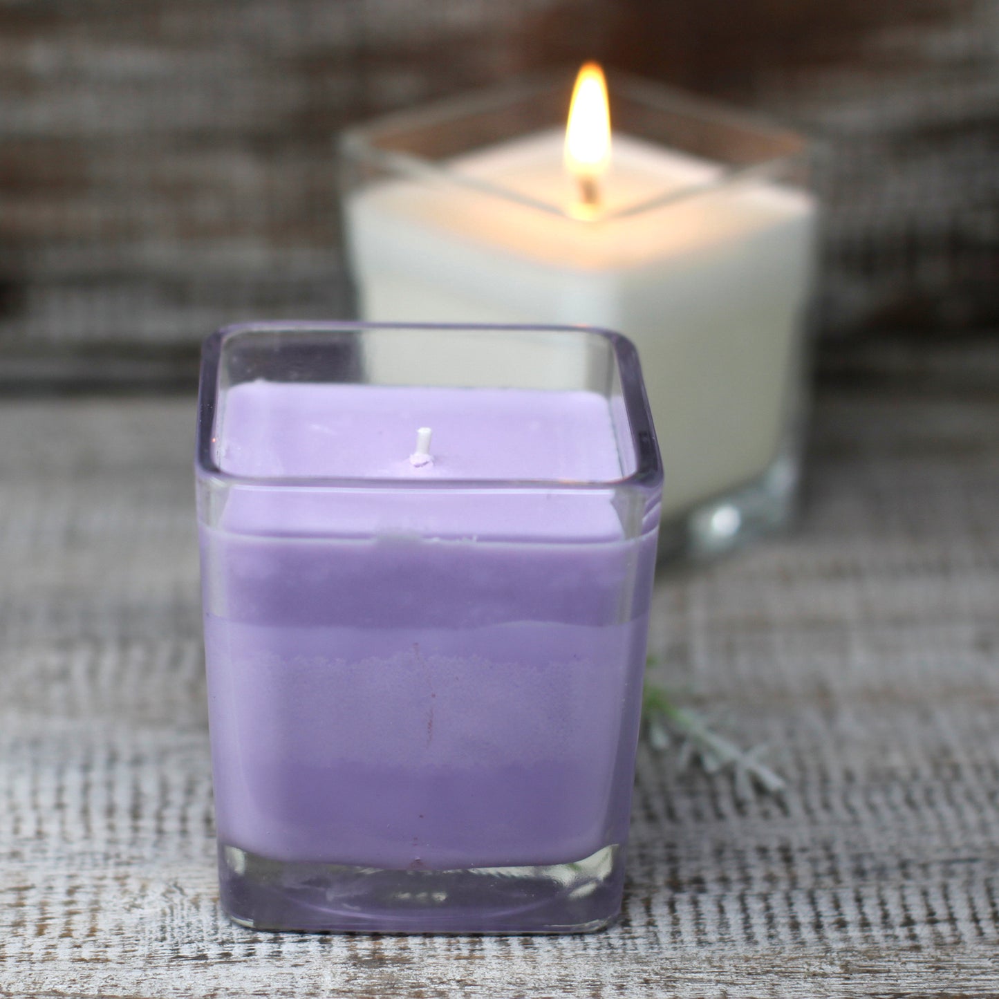 Customisable Soy Wax Jar Candle - Lavender & Basil