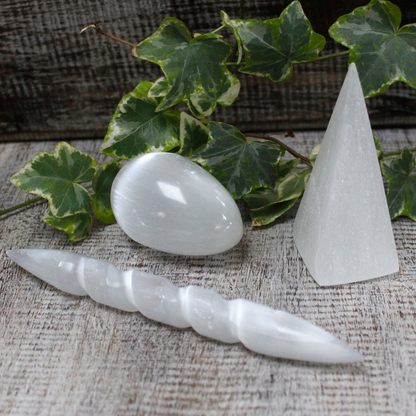 Selenite Heart - 5-6 cm