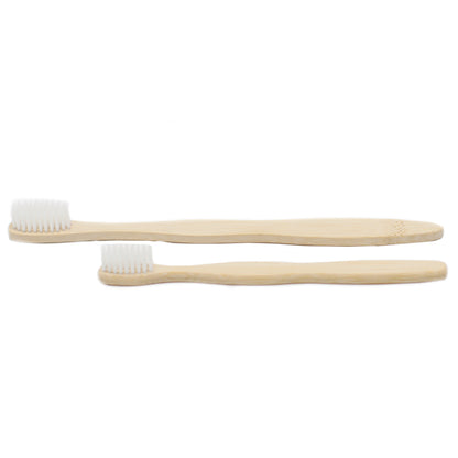 Family Pack Bamboo Toothbrush (2xAdult and 2xChildren)