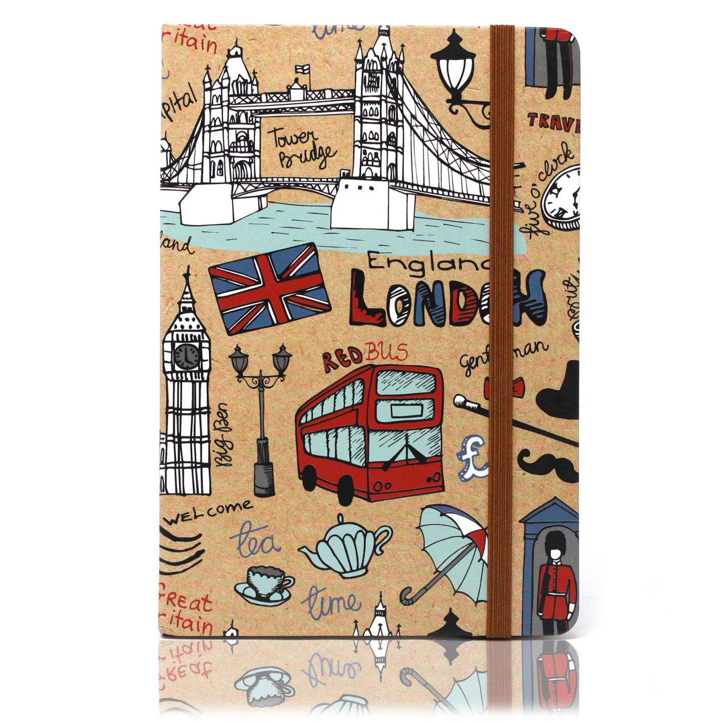 Cool A5 Notebook - Lined Paper - Travel