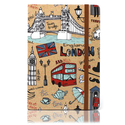 Cool A5 Notebook - Lined Paper - Travel