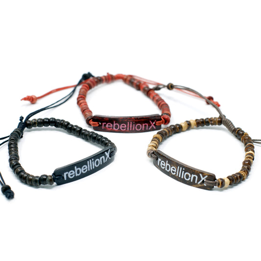 Coconut Slogan Bangle - Rebellion X