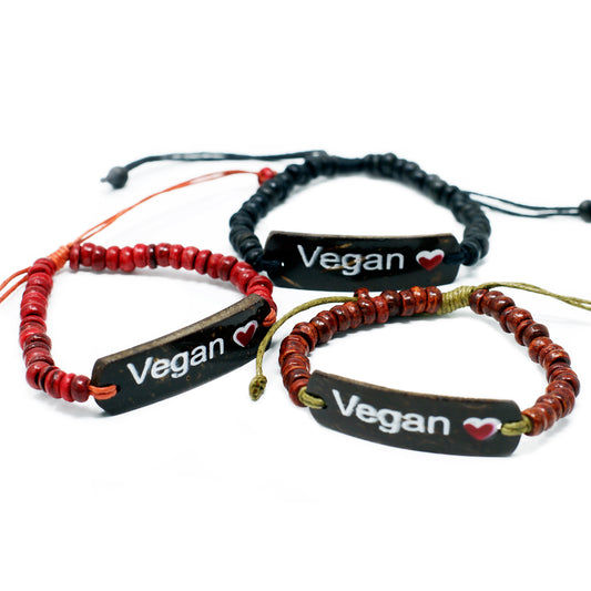 Coconut Slogan Bangle - Vegan