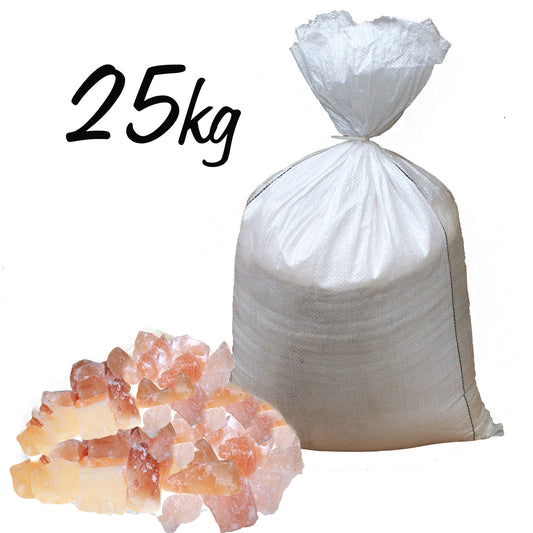 Pink Himalayan Bath Salts Chunks- 25kg Sack