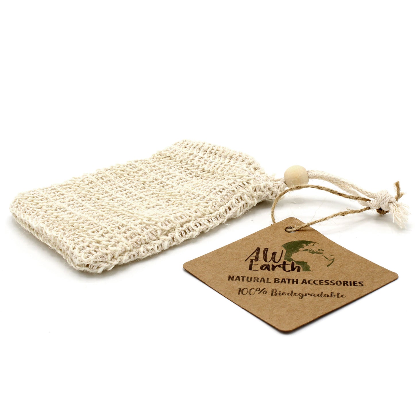 Nature Soap Bag - Washed Jute