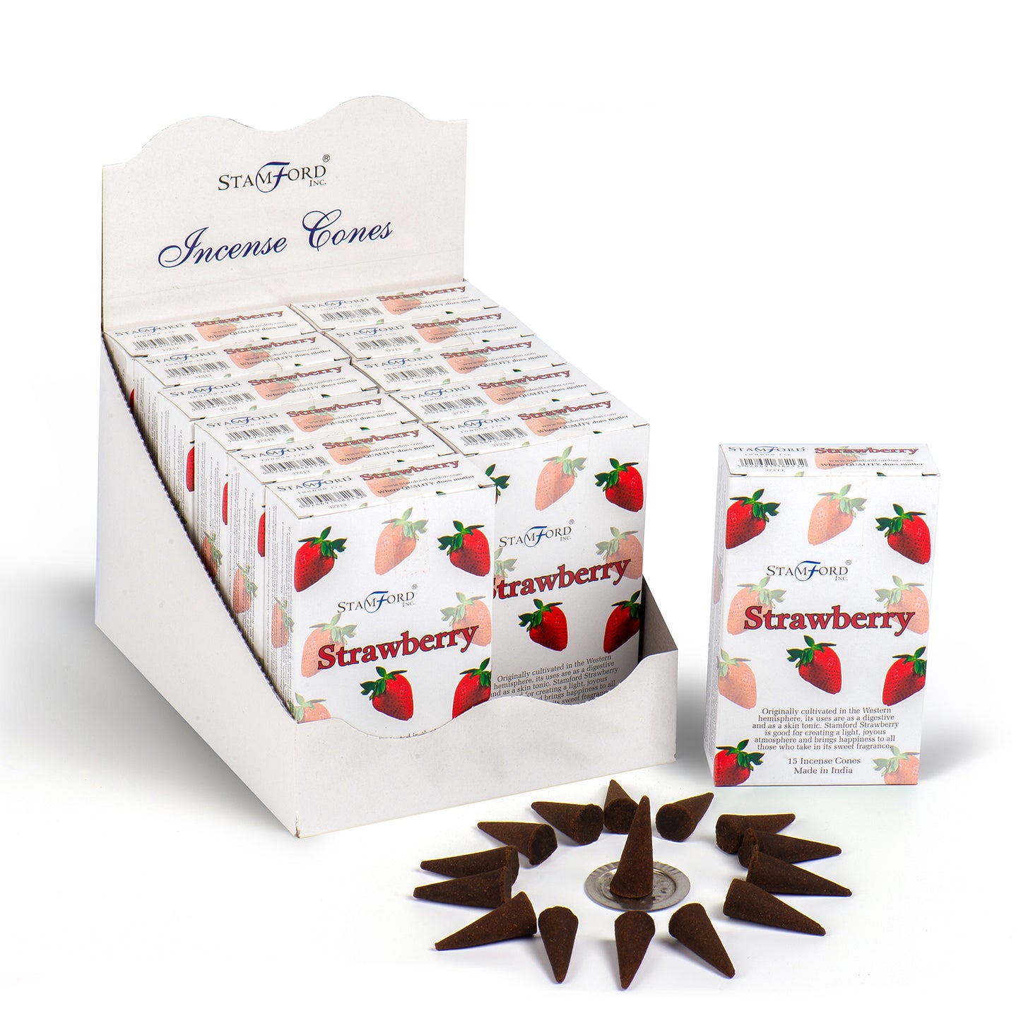 Strawberry Incense Cones