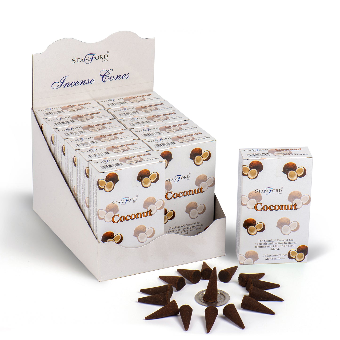 Coconut Incense Cones