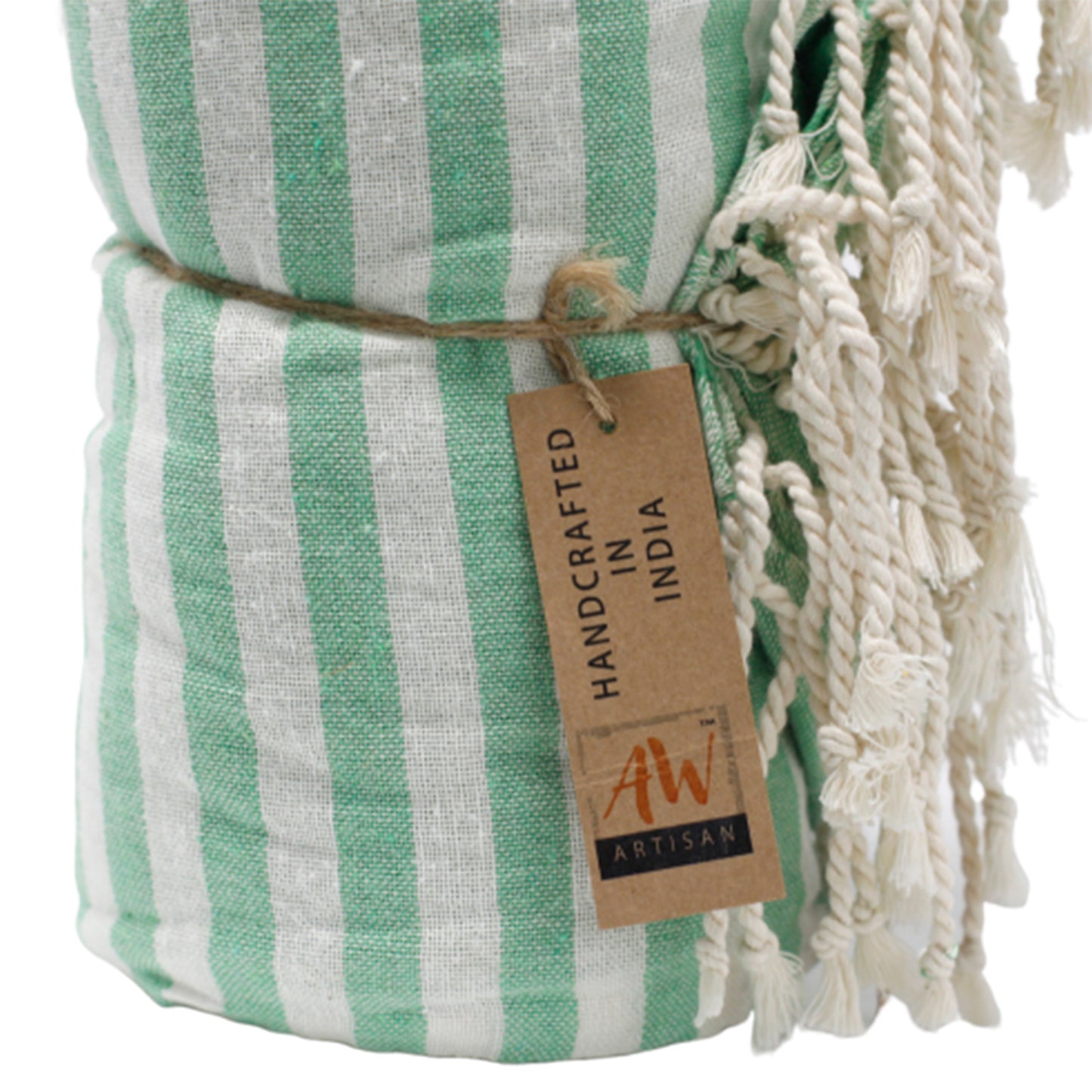 Cotton Pario Towel - 100x180 cm - Picnick Green