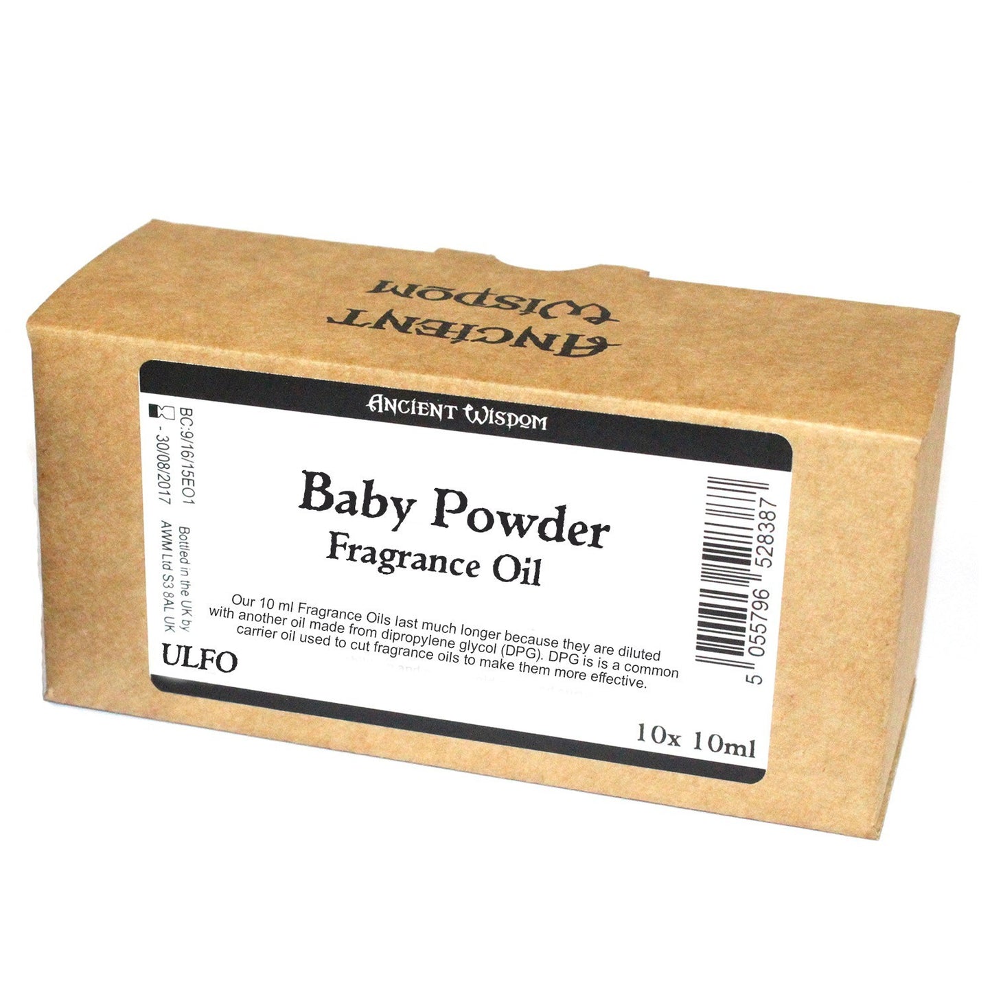 Customisable 10ml Baby Powder Fragrance Oil - 10 Pack