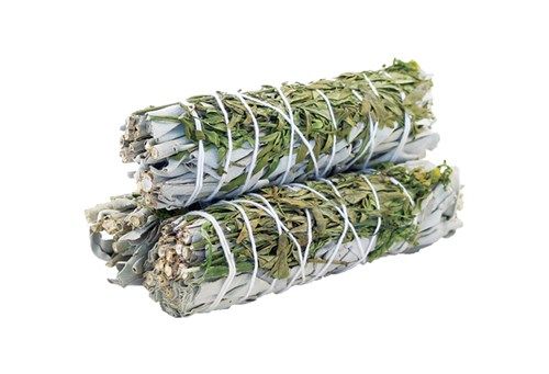 Smudge Stick (Mexico) - White Sage & Ruda 10cm