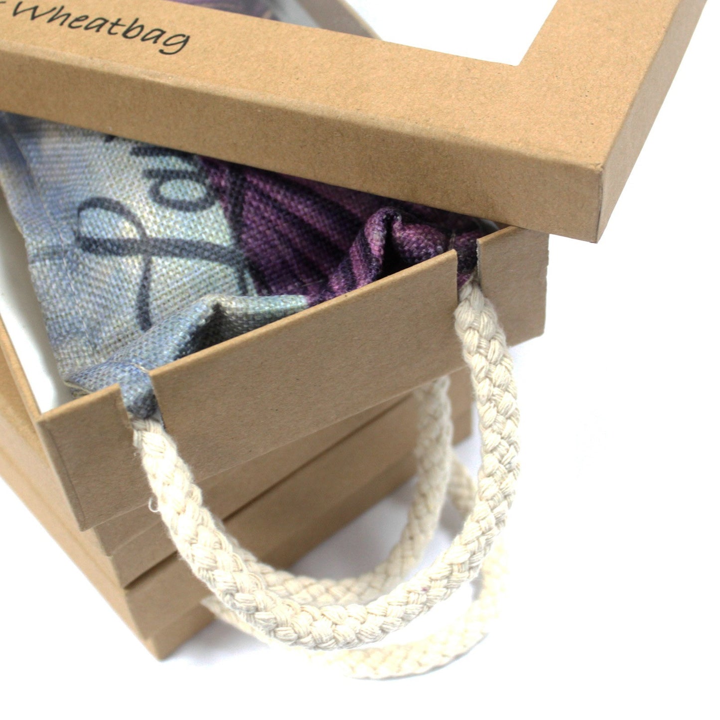 Luxury Lavender Wheat Bag in Gift Box  - Sleeping RELAX